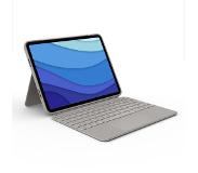 Logitech Combo Touch Apple iPad Pro 11" (2022/2021/2020) Toetsenbord Hoes AZERTY Beige