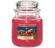 Yankee candle Geurstokjes Geurkaarsen Christmas Eve Classic Medium Glass 411 g