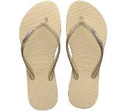 Havaianas Slipper Havaianas Slim Sparkle II Sand Grey-Schoenmaat 35 - 36