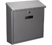 Perel Brievenbus Monaco zilver BG30003