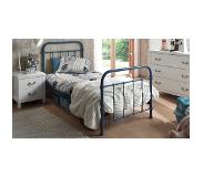 Vipack Kinderledikant Metalen bed, tienerbed, 1-persoons met lattenbodem