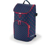Reisenthel citycruiser tas gemengde stippen rood