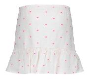 Geisha Meisjes rok - Off white / Terra. Maat 134