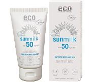 Eco Cosmetics Zonnebrand - Bio Sunmilk - SPF50 - Sensitive