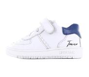 Shoesme Baby Sneaker Shoesme Klittenband White Blue-Schoenmaat 21