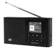 Soundmaster DAB165SW - DAB+ radio met kleurendisplay en ingebouwde oplaadbare batterij