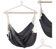 Springos Hangstoel | Binnen & Buiten | Belastbaar tot 150 kg | 130 x 100 cm | Grijs