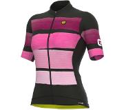 ALÉ Track Short Sleeve Jersey Roze M Vrouw