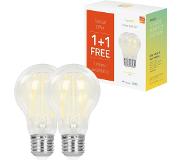 Hombli Smart Bulb E27 Filament dimbaar wit Duo-Pack