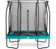 Salta Comfort Edition Trampoline 214 X 153 Cm Met Veiligheidsnet - Rechthoekig Groen