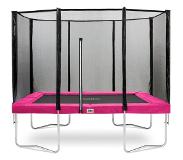 Salta Rechthoekig met Veiligheidsnet 213 x 305 cm Roze