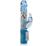 Calexotics - Waterproof Jack Rabbit 3 Rows - Vibrators Double Blauw