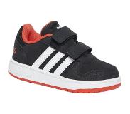 Adidas Hoops 2.0 CMF I Sneakers Kinderen - Core Black/Ftwr White/Hi-Res Red S18
