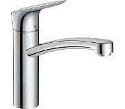 Hansgrohe Logis keukenkraan 160 coolstart ecoclick chroom
