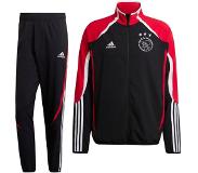 Adidas Ajax Woven Trainingspak 2021-2022 Zwart