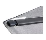 Platinum Challenger T² zweefparasol 350x260cm | antraciet