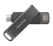 SanDisk iXpand Flash Drive Luxe 128GB Type-C + Lightning Connector