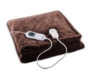 Klarstein Dr. Watson XXL elektrische deken 3 vermogensniveaus wasbaar 200x180cm micro pluche
