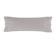 Happy Basics Kussensloop Evelien | Happy Basics katoen grijs 45x110x0.2 cm kussenslopen | NADUVI