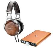 Denon Koptelefoon-set: HIP-DAC 2 + AH-D7200 Oranje