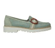 Rieker Groene Mocassins Daim 36