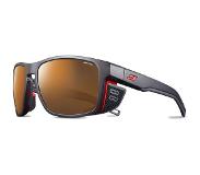 Julbo Shield M Photochromic Sunglasses Rood,Zwart Reactiv High Mountain/CAT2-4