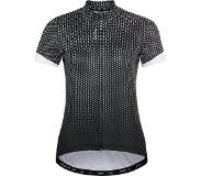 Odlo Fietsshirt Dames - Kleur Zwart - Wit - Maat L