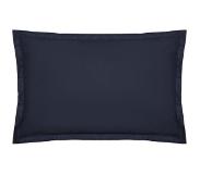 Atmosphera kussensloop set van 2 blauw - Katoen - 50 x 70 cm - Donker blauw