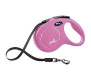 Flexi Rollijn Classic Tape Roze S 5 MTR