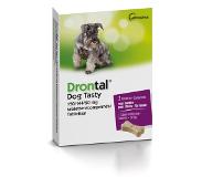 Drontal Dog Tasty 150/144/50 mg ontwormingsmiddel hond 2 tabletten