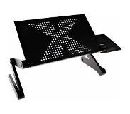 United Entertainment Laptopstandaard multifunctioneel zwart