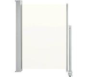 vidaXL Tuinscherm uittrekbaar 100x300 cm crèmekleurig