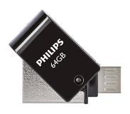 Philips USB-stick 2 in 1 2.0 64 GB