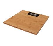 Perel Personenweegschaal digitaal 200 kg bruin