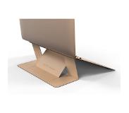 MOFT Onzichtbare Laptopstandaard Klevend - Gold|Maat: