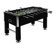 vidaXL Voetbaltafel 60 kg 140x74,5x87,5 cm staal zwart