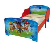 Paw Patrol - Peuter Bed - 70 x 140 cm - Multi - Inclusief lattenbodem
