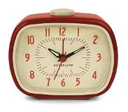 Kikkerland Retro Alarm Clock + Red (AC08-R-EU)