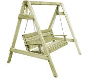 VidaXL Schommelbank 205x150x157 cm geïmpregneerd grenenhout