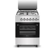 Wiggo WO-E603R(XX) Serie 3 - Gasfornuis - Rvs