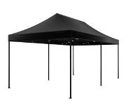 Lizzely Garden & Living Easy up 3x6m zwart luxe zonder zijwanden partytent opvouwbaar
