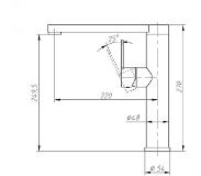 TA-Design RVS keukenkraan Free Style