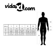 vidaXL Mannen overall maat XXL grijs