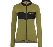 Super.natural - Women's Grava L/S Jersey - Fietsshirt XL, olijfgroen