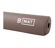 B Yoga B MAT Traveller Yoga Mat 180x66cm x 2mm, bruin 2022 Yoga matten