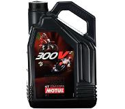 Motul 300v2 4t Factory Line 10w50 Oil 4l Transparant