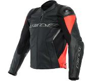 Dainese Racing 4 Leather Jacket Rood,Zwart 46
