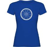 Kruskis Wheel Short Sleeve T-shirt Blauw 2XL Vrouw