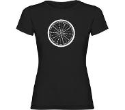 Kruskis Wheel Short Sleeve T-shirt Zwart S Vrouw