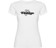 Kruskis Vintage Short Sleeve T-shirt Wit L Vrouw